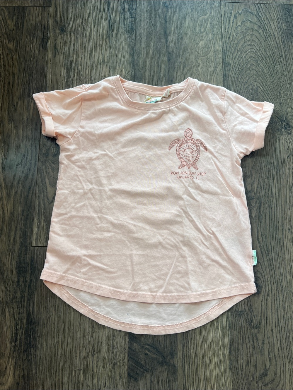 Ron Jon Pink Kids' Short Sleeve Tee